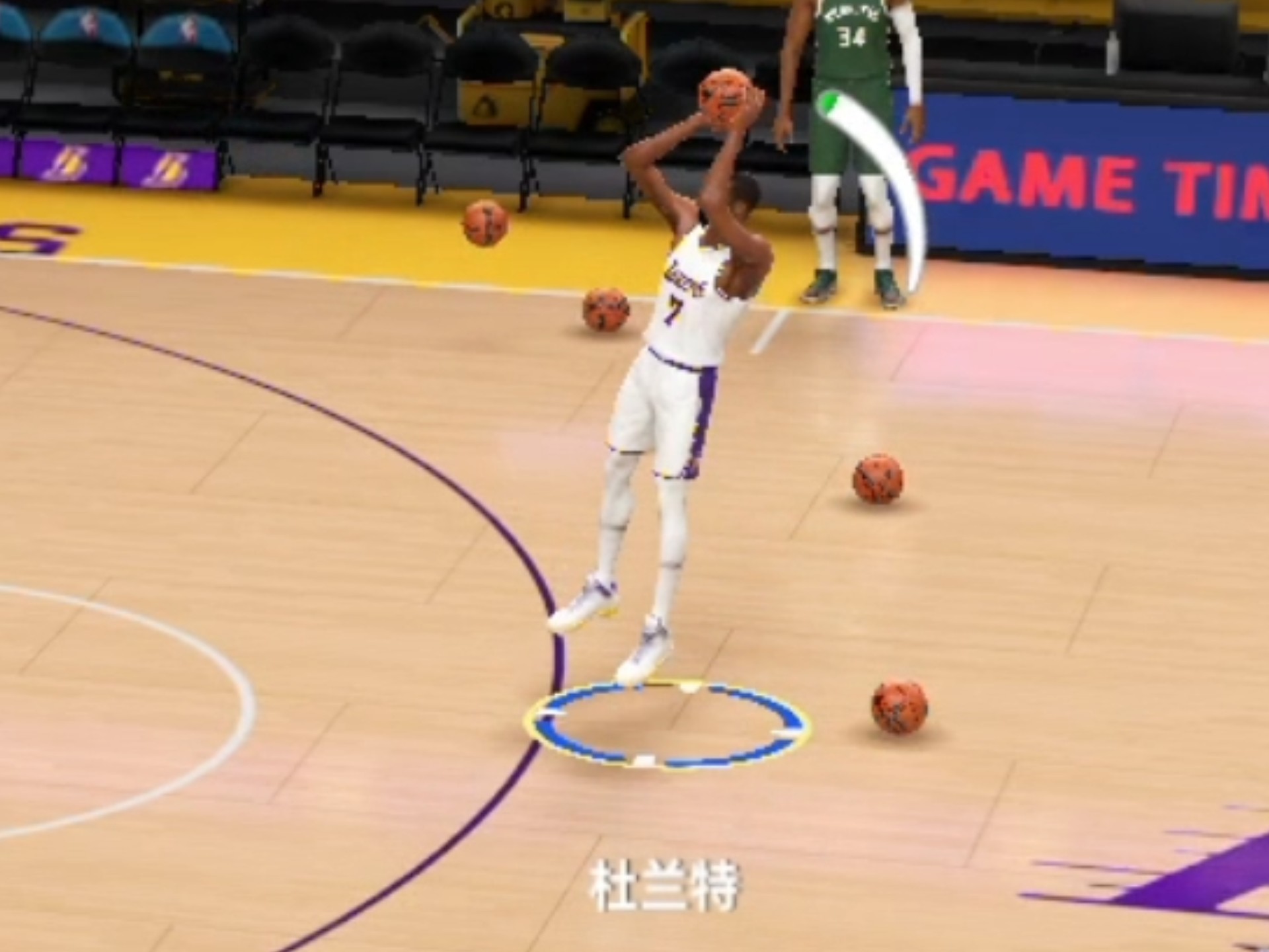  杜兰特比肩神明 